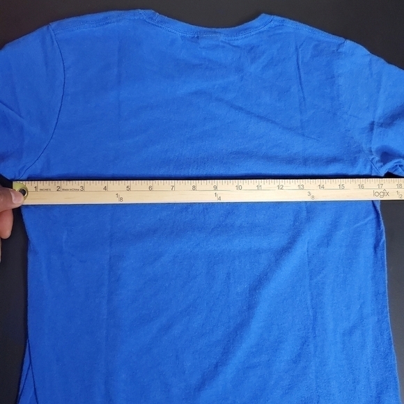 Tractor Supply Short Sleeve TShirt Women Size M Blue Pink Logo - Picture 4 of 8